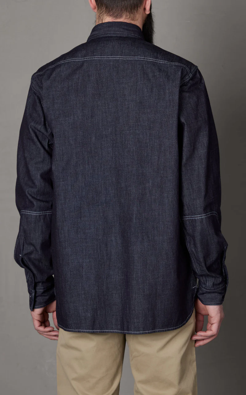 Tellason Marine Shirt Dry Indigo - Image 7