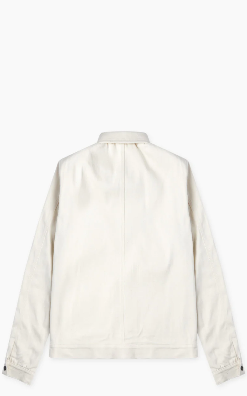 Tellason Montana Jacket Selvedge Cotton Lined Ecru - Image 3