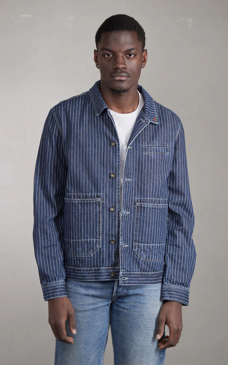 Tellason Montana Jacket Wabash Blue White - Image 2