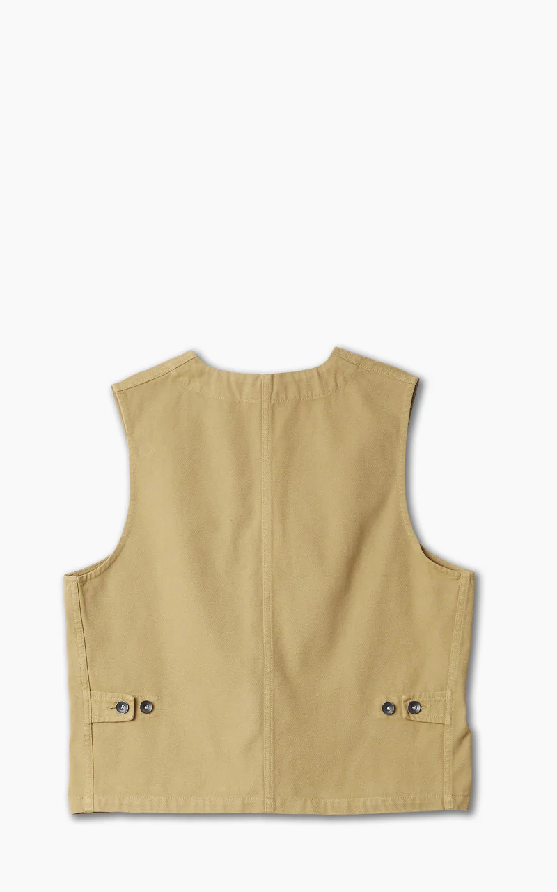 Tellason Ranchhand Vest Soul Canvas Desert Sand - Image 8