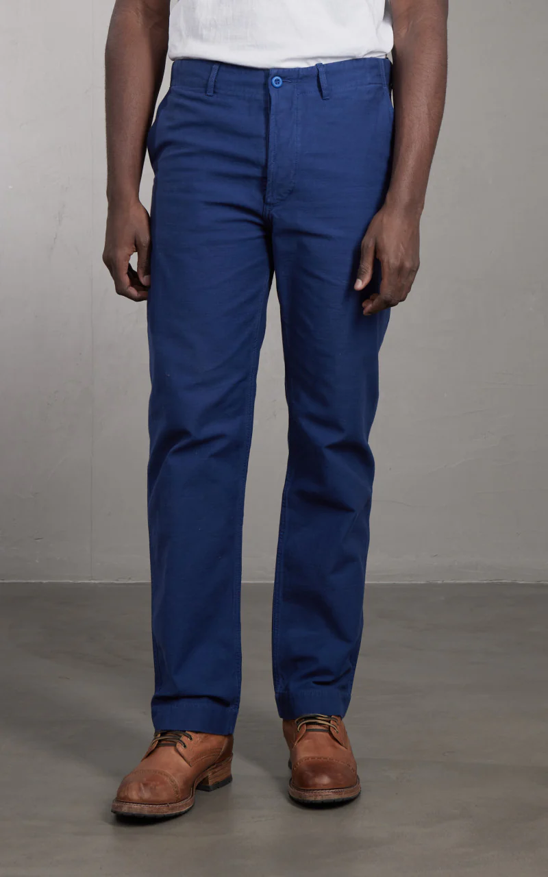 Tellason Seaman Pant French Worker Blue - Image 2