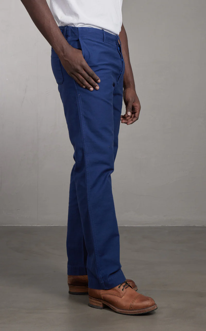 Tellason Seaman Pant French Worker Blue - Image 5