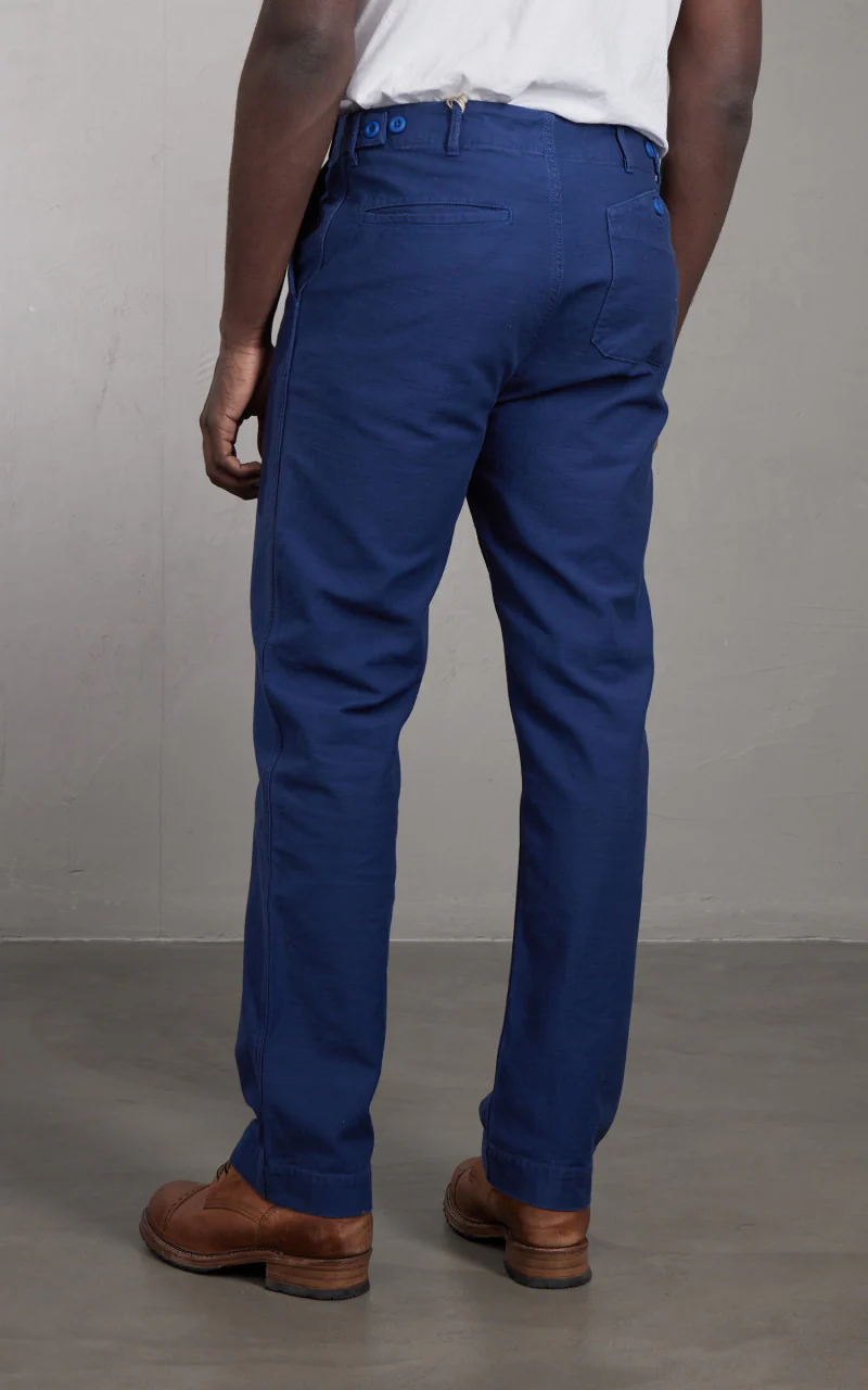 Tellason Seaman Pant French Worker Blue - Image 7