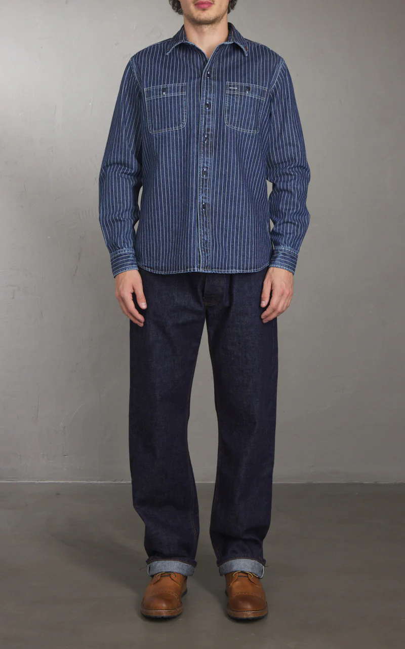 Tellason Utility Shirt Wabash Blue - Image 2