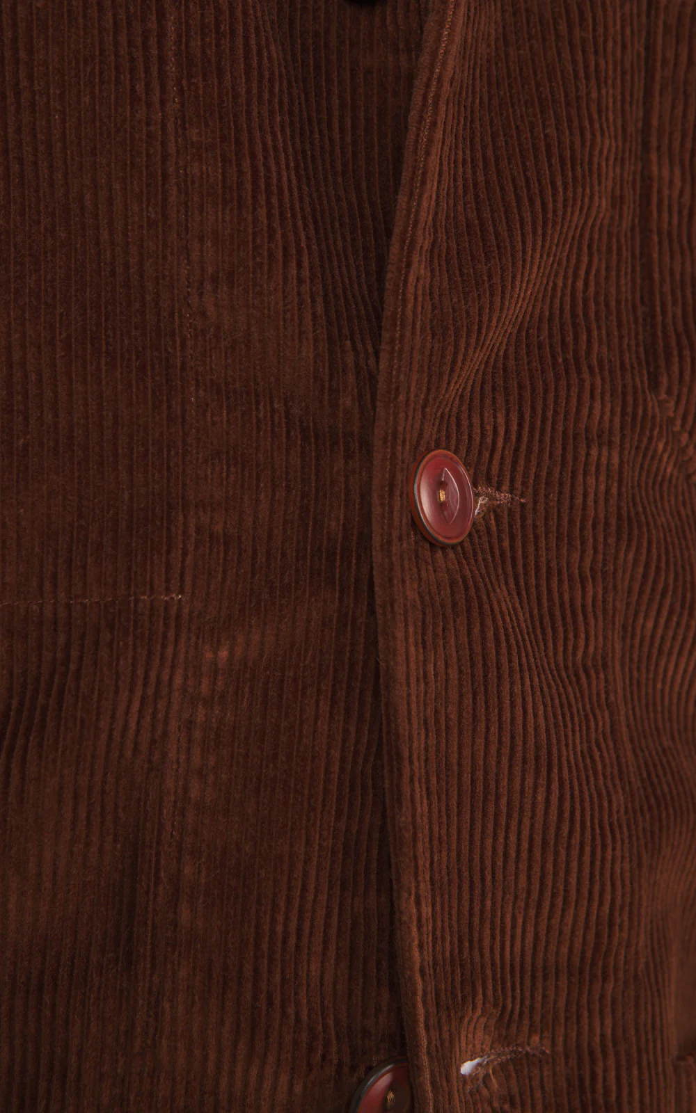 Tellason Work Blazer Kindermann Corduroy Brown - Image 5