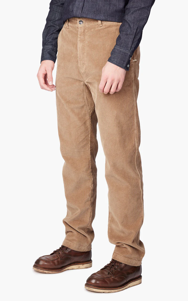 Tellason Worker Pant Kindermann Corduroy Taupe - Image 4