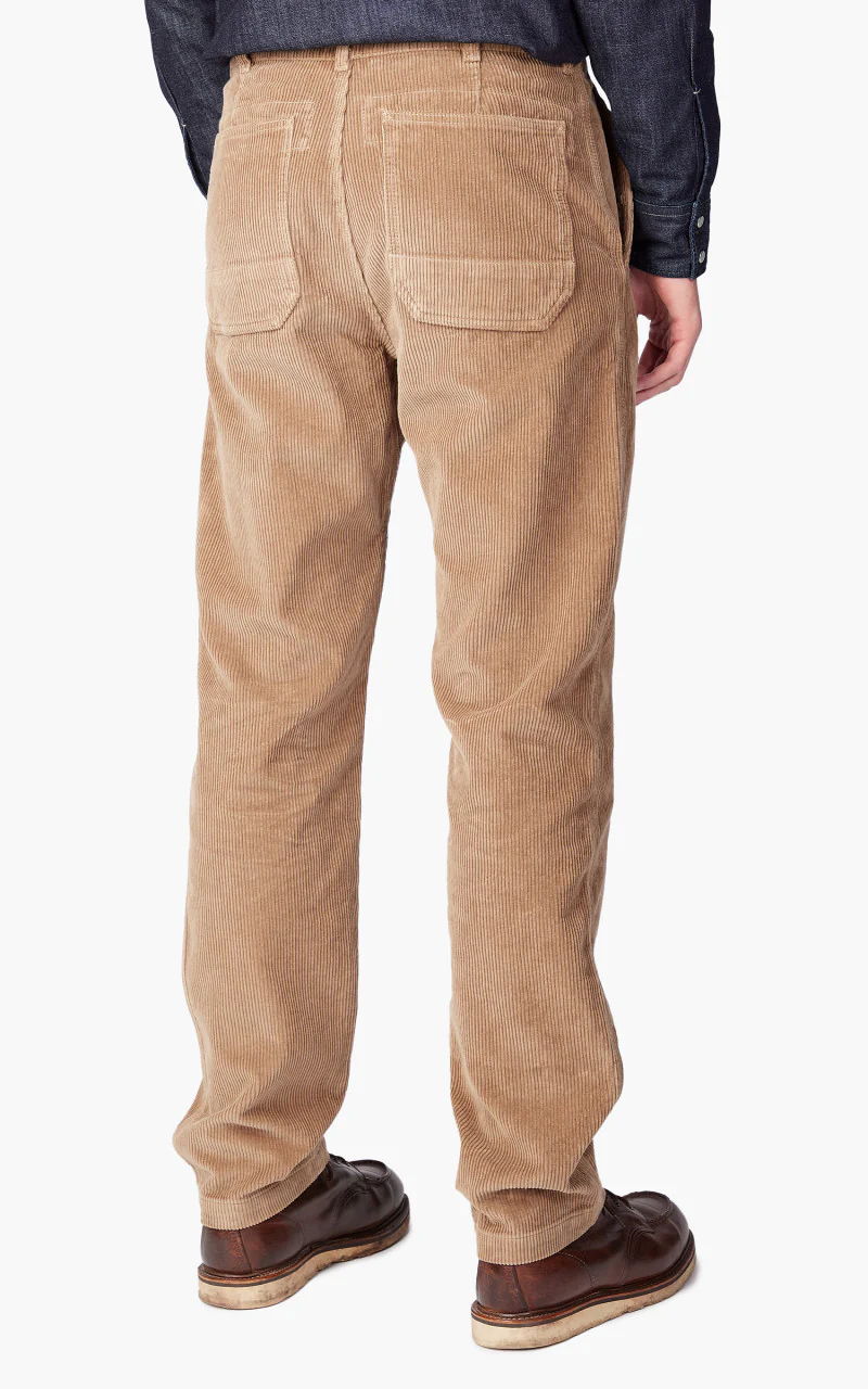 Tellason Worker Pant Kindermann Corduroy Taupe - Image 5