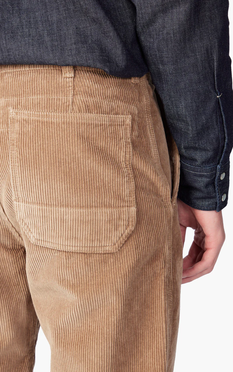 Tellason Worker Pant Kindermann Corduroy Taupe - Image 7