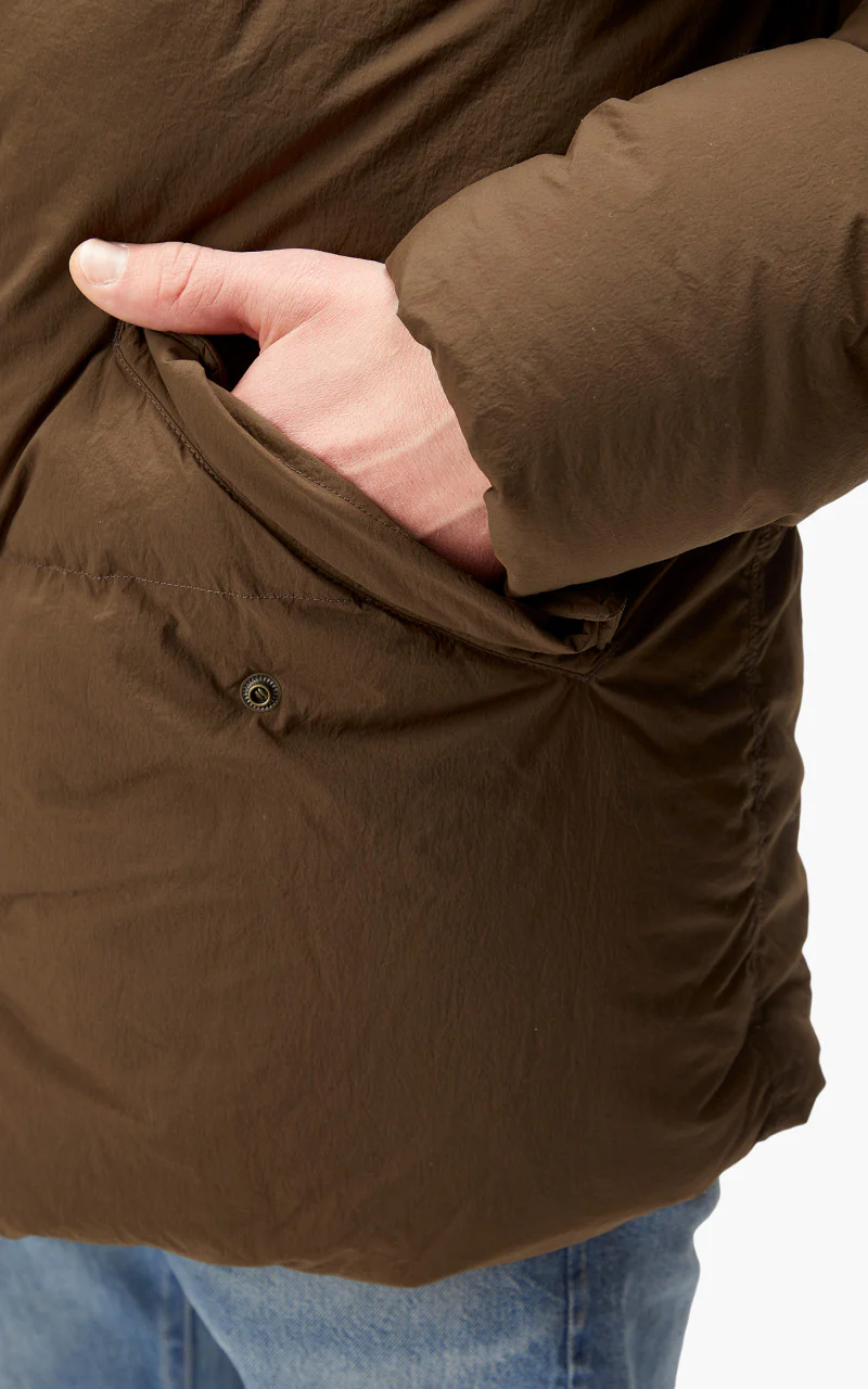 Ten C Artic Down Parka Brown - Image 8