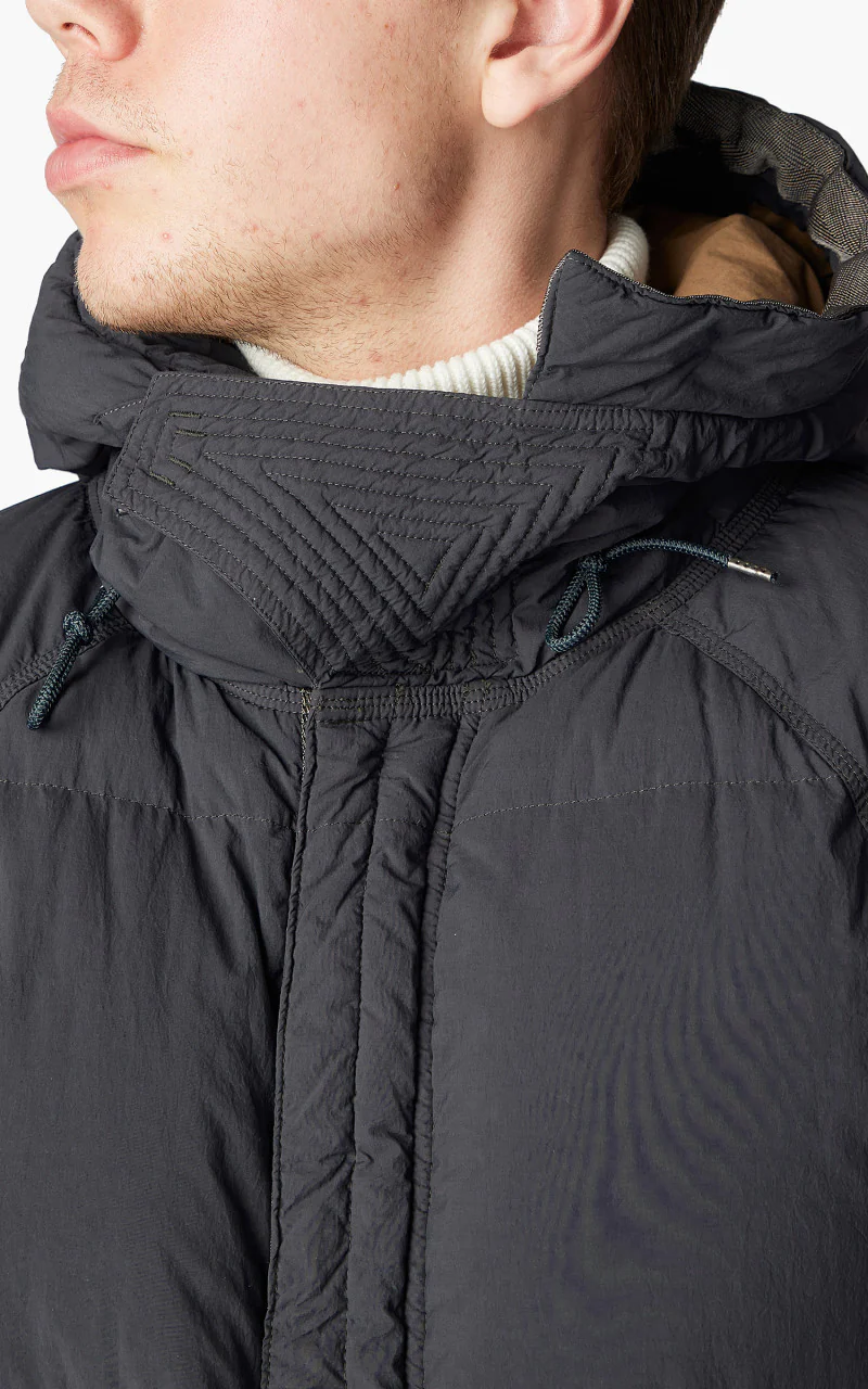 Ten C Artic Down Parka Dark Grey - Image 5