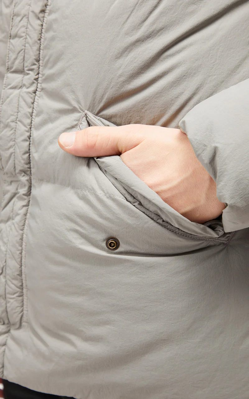 Ten C Artic Down Parka Grey V2 - Image 11
