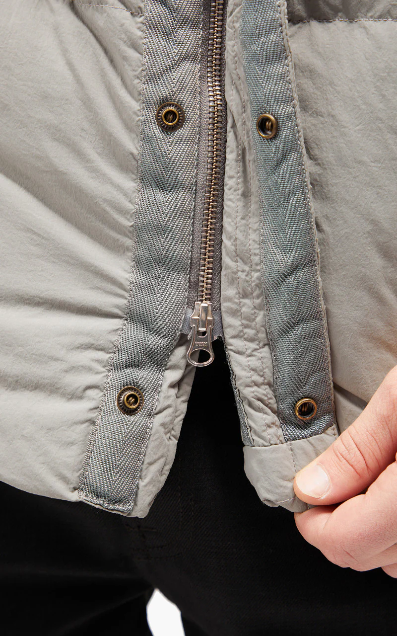 Ten C Artic Down Parka Grey V2 - Image 12