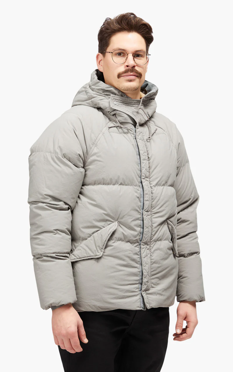 Ten C Artic Down Parka Grey V2 - Image 6