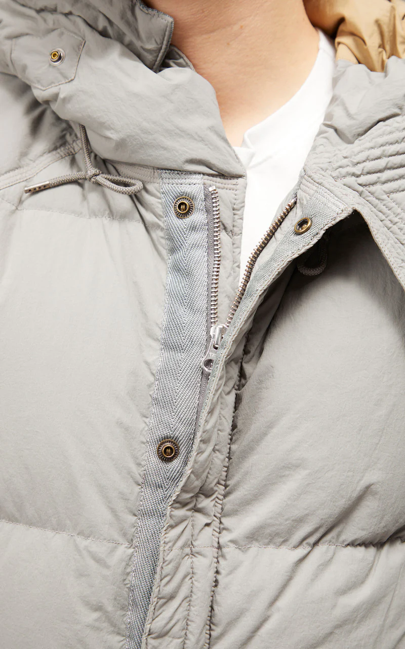 Ten C Artic Down Parka Grey V2 - Image 9
