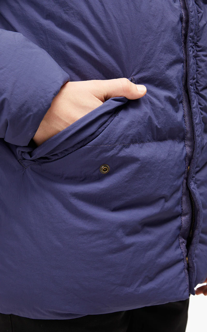 Ten C Artic Down Parka Indigo - Image 11