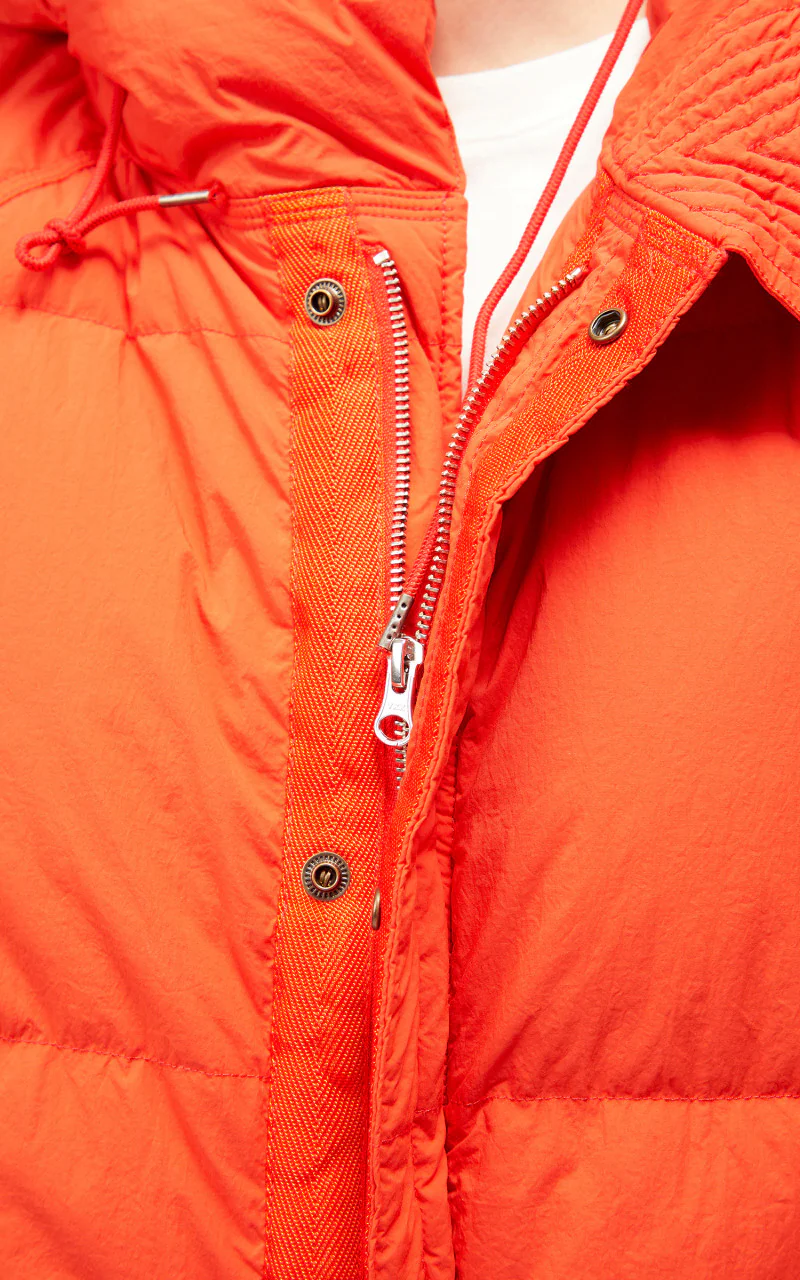 Ten C Artic Down Parka Orange - Image 10