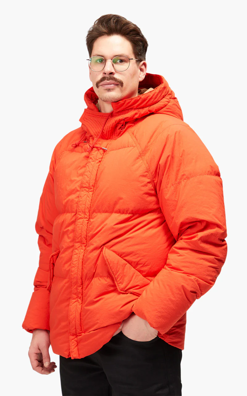 Ten C Artic Down Parka Orange - Image 5