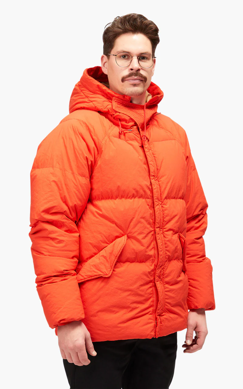 Ten C Artic Down Parka Orange - Image 6