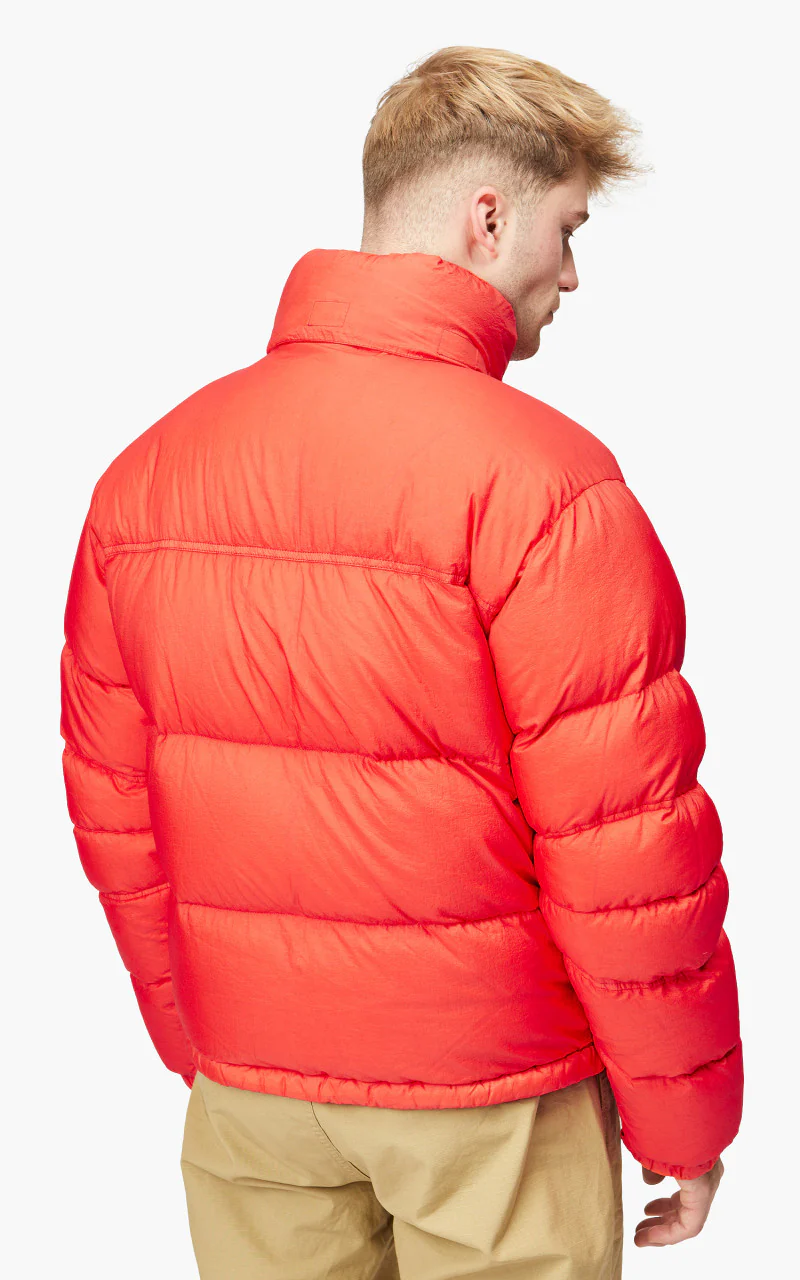 Ten C Aspen Down Jacket Lobster Orange - Image 5