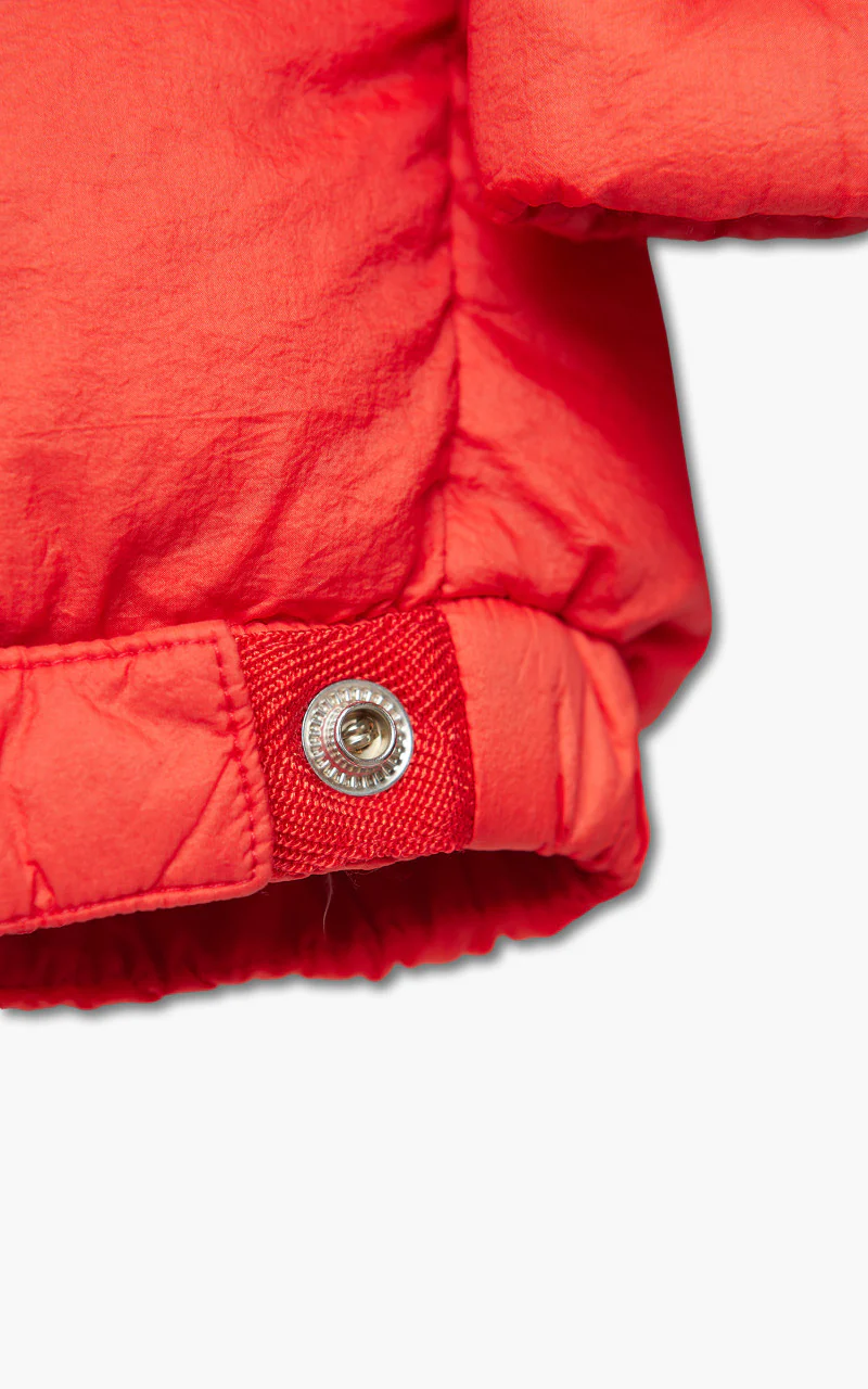 Ten C Aspen Down Jacket Lobster Orange - Image 8