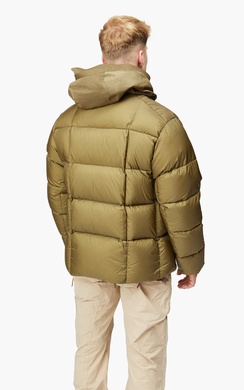 Ten C Cargo Combo Down Jacket Olive - Image 5