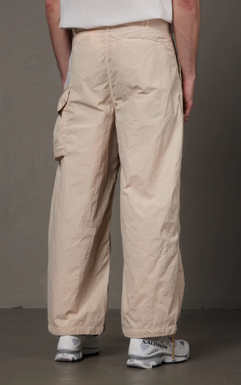 Ten C Cargo Pants Tasconato Gauze White - Image 3