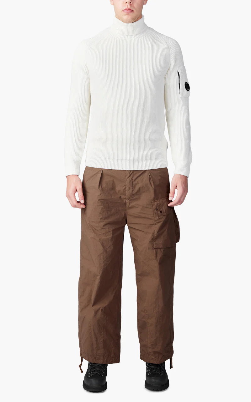 Ten C Cargo Pants With Flap Pockets Walnut - Image 2