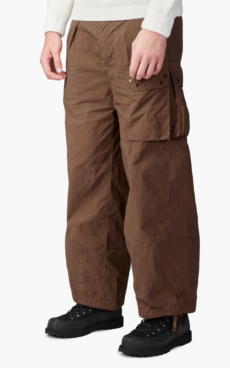 Ten C Cargo Pants With Flap Pockets Walnut - Image 3