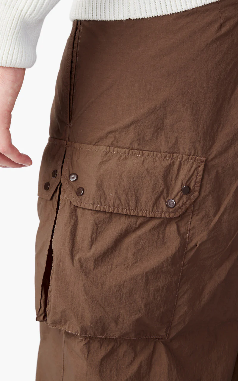 Ten C Cargo Pants With Flap Pockets Walnut - Image 7