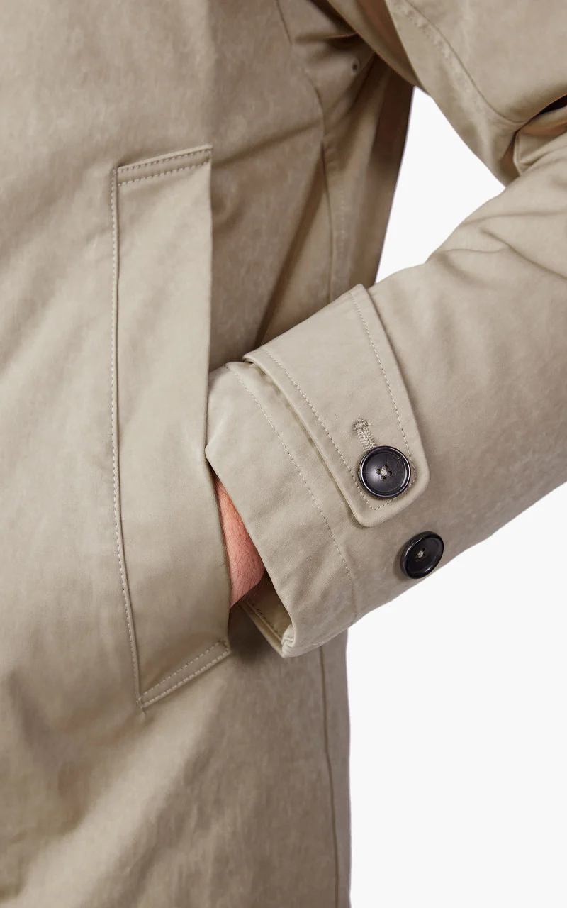 Ten C Core Down Parka Taupe - Image 9