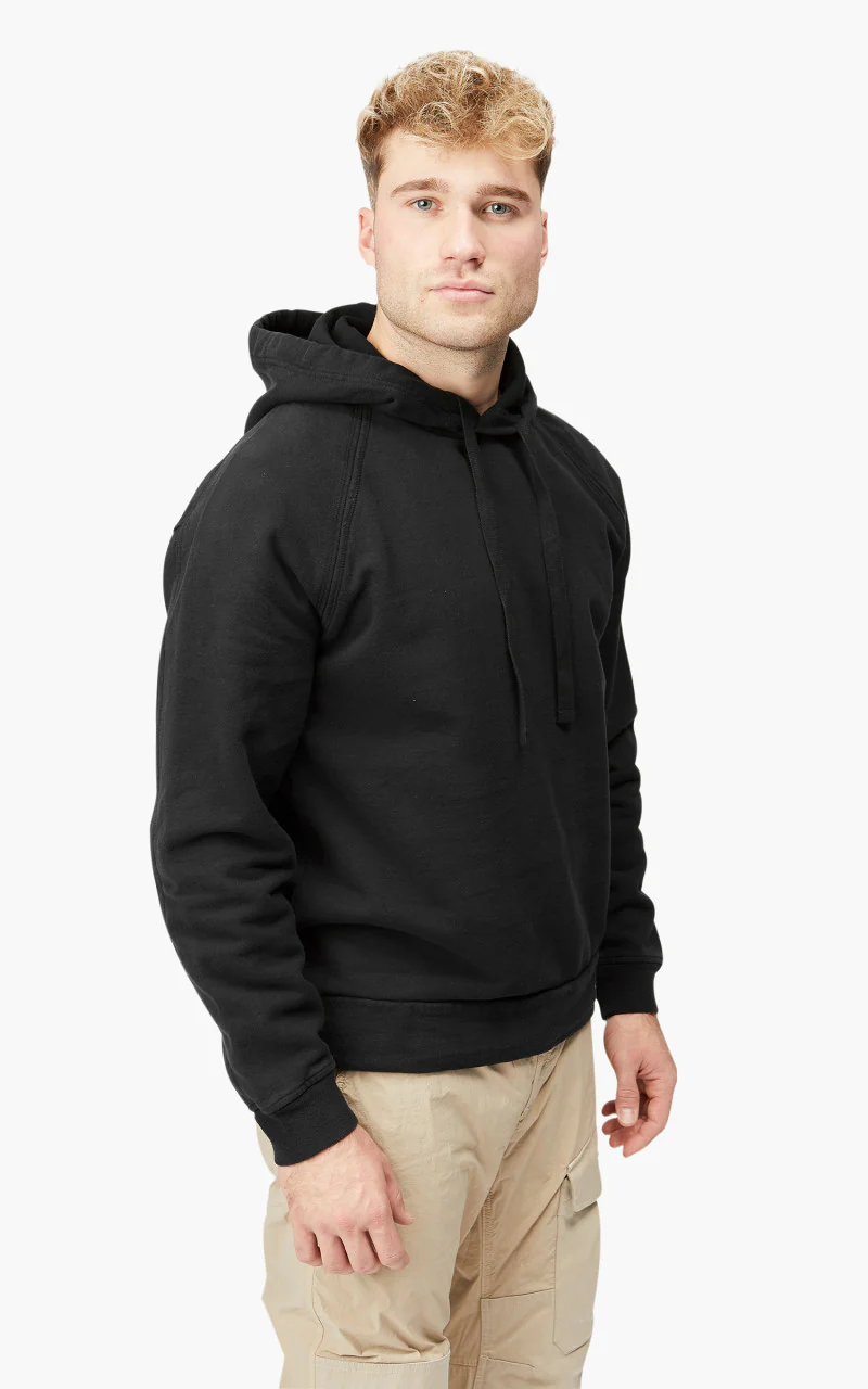 Ten C Felpa Chiusa Cappuccio Sweatshirt Black - Image 4
