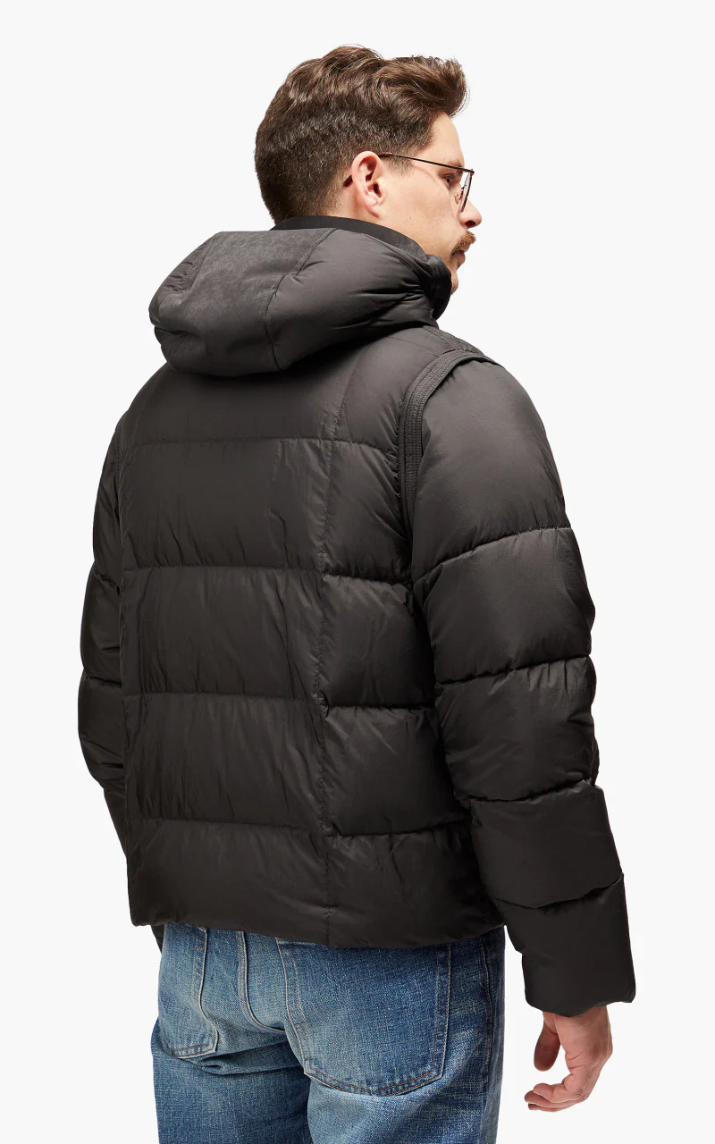 Ten C Hurricane Combo Down Anorak Black - Image 6