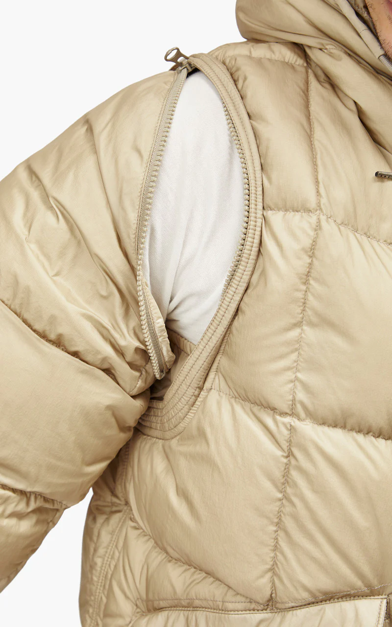 Ten C Hurricane Combo Down Anorak Chalk Shade - Image 11