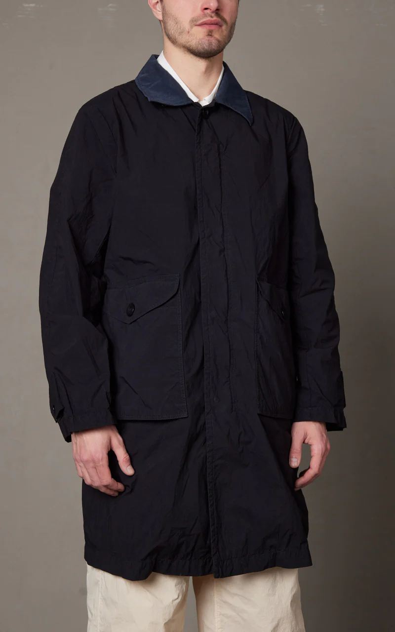 Ten C Mid Layer Coat Black - Image 4