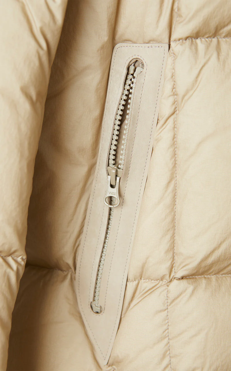 Ten C Sniper Combo Down Jacket Pale Taupe - Image 10
