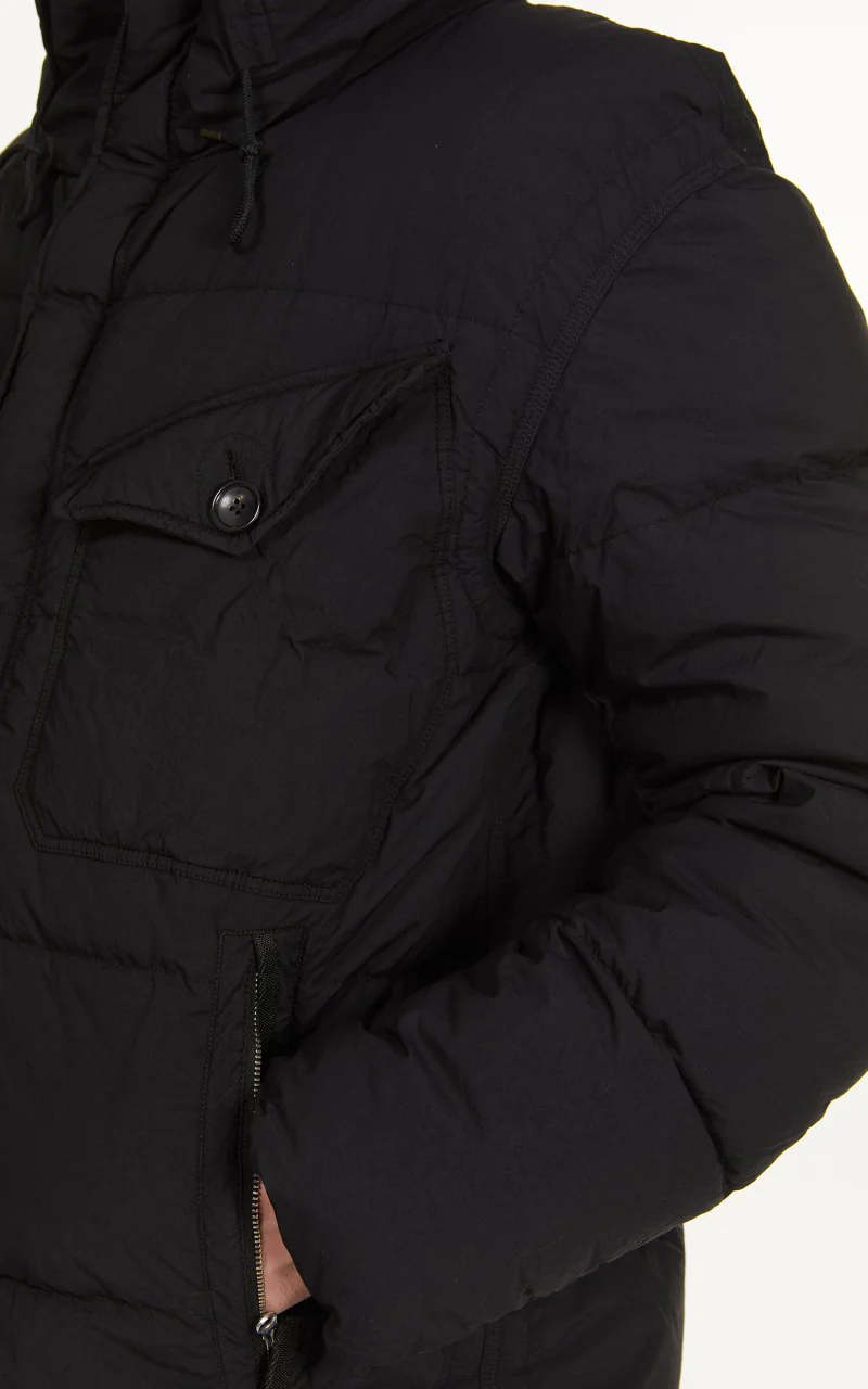 Ten C Survival Down Jacket Black - Image 12