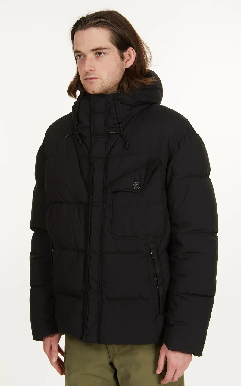 Ten C Survival Down Jacket Black - Image 7