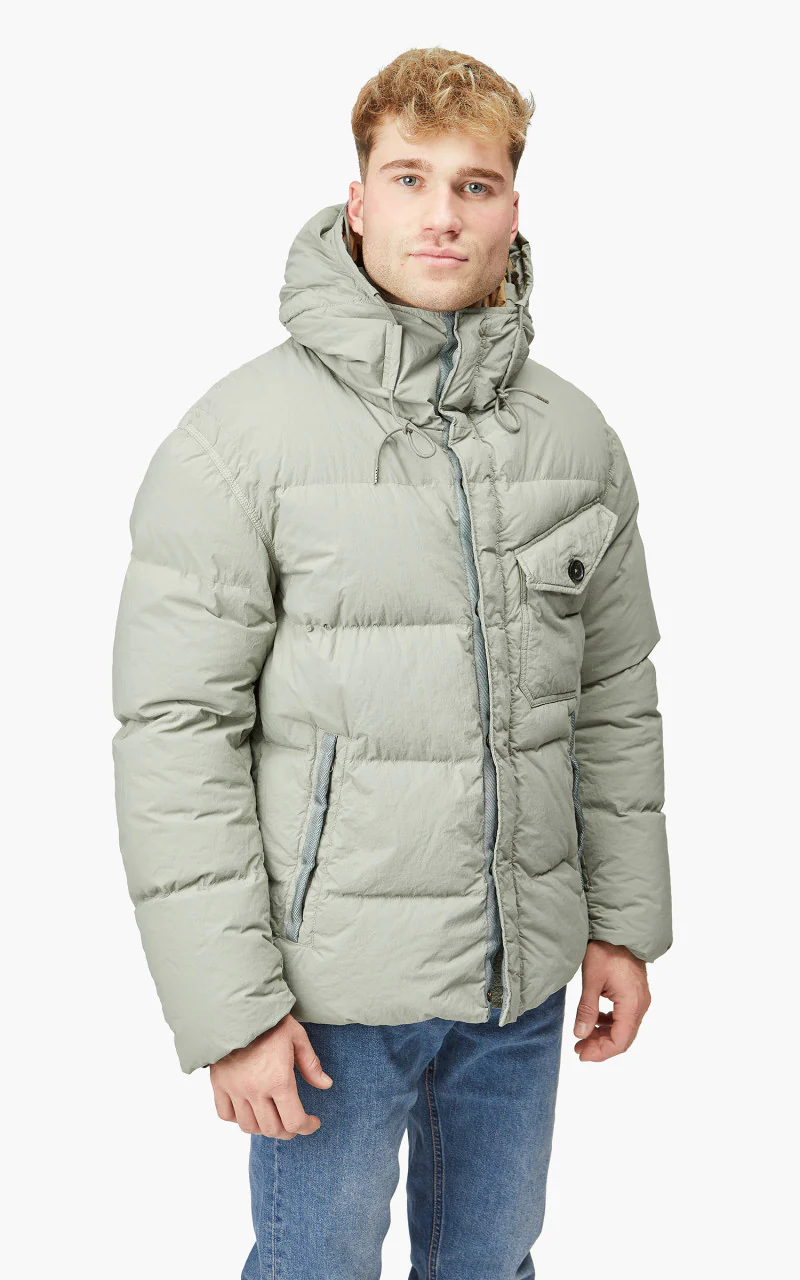 Ten C Survival Down Jacket Grey - Image 4