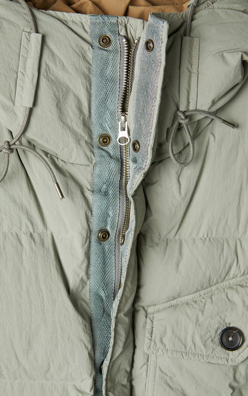 Ten C Survival Down Jacket Grey - Image 9