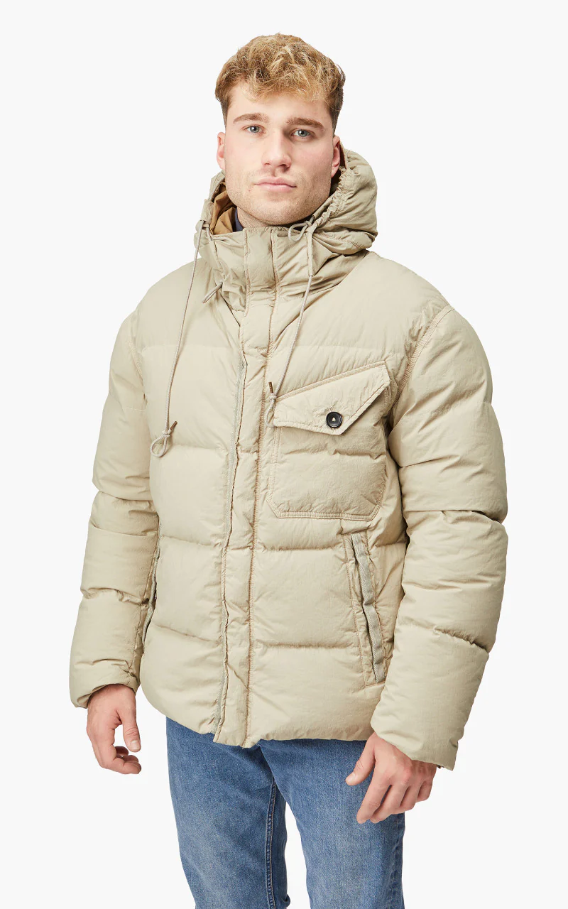 Ten C Survival Down Jacket Pale Taupe - Image 4