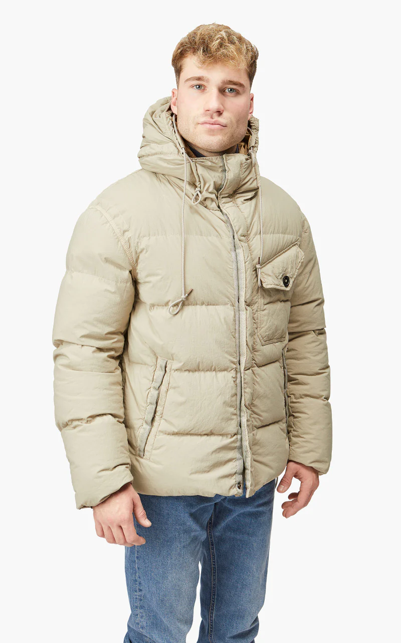 Ten C Survival Down Jacket Pale Taupe - Image 5