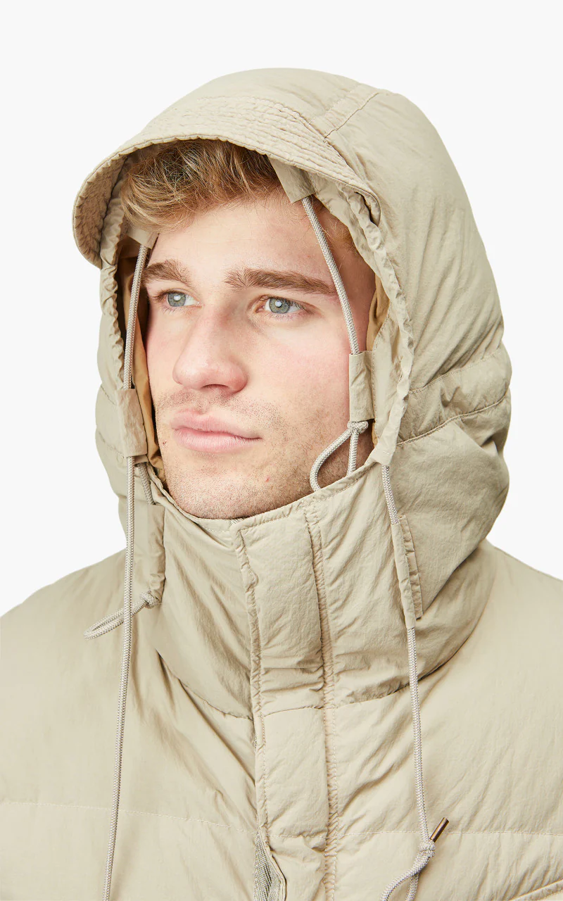 Ten C Survival Down Jacket Pale Taupe - Image 7