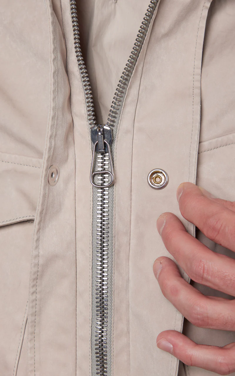 Ten C Tempest Anorak Pale Taupe - Image 6