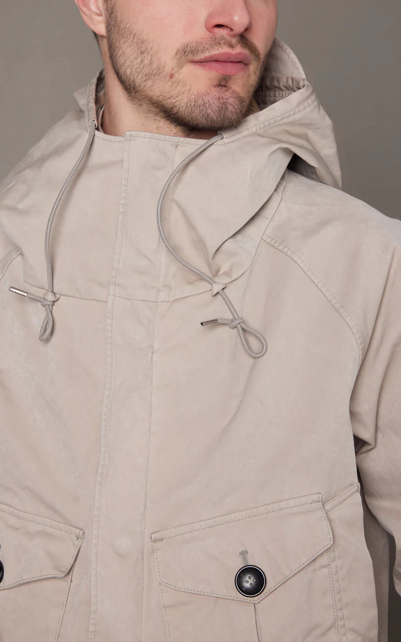 Ten C Tempest Anorak Pale Taupe - Image 9