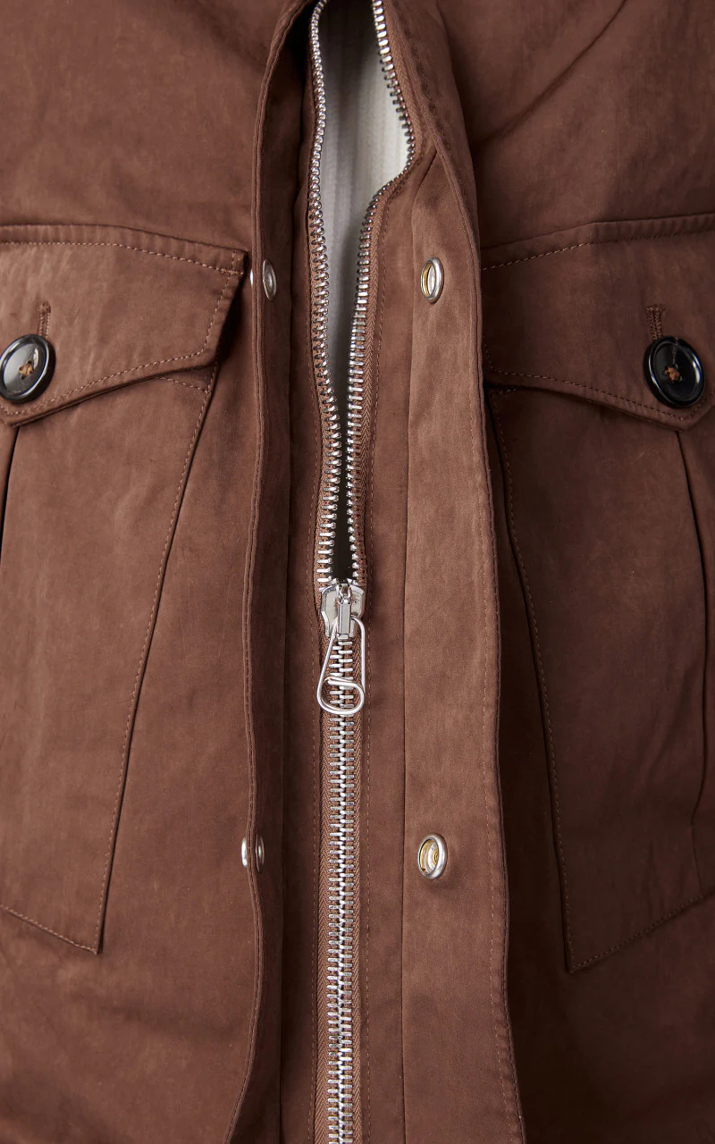 Ten C Tempest Anorak Walnut - Image 6
