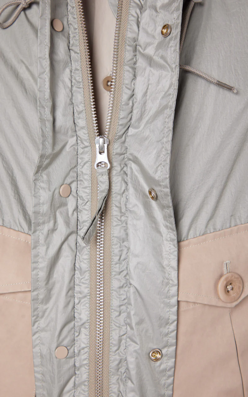 Ten C Tempest Combo Anorak Gauze White - Image 6