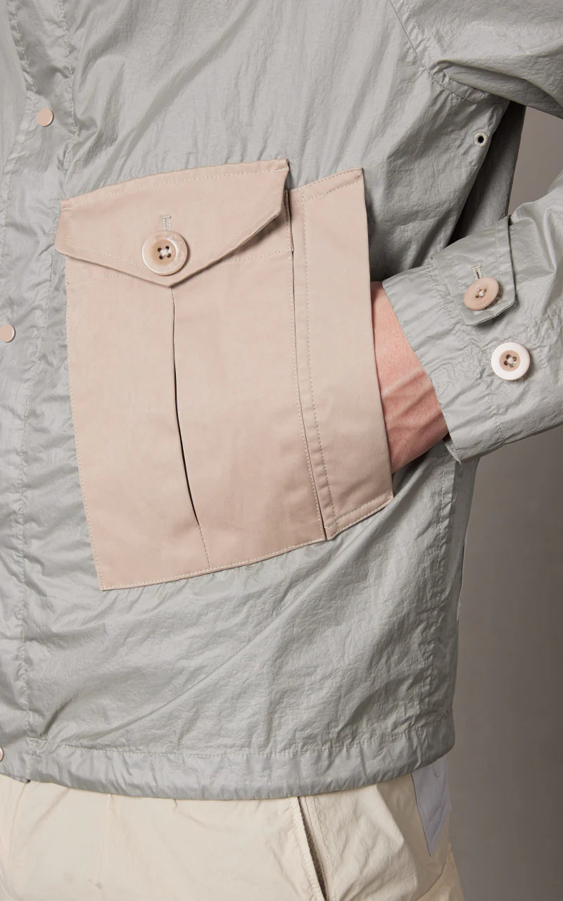 Ten C Tempest Combo Anorak Gauze White - Image 7