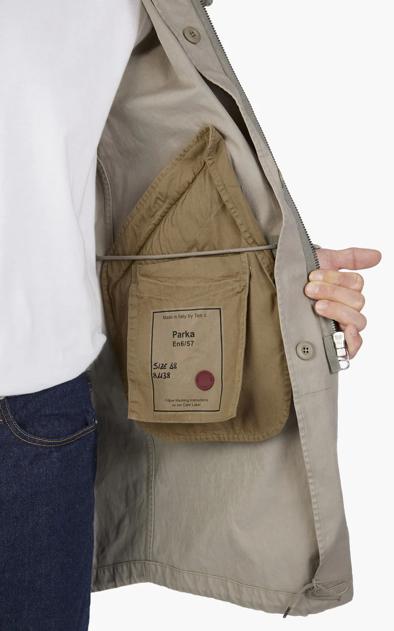 Ten C The Parka Taupe - Image 8