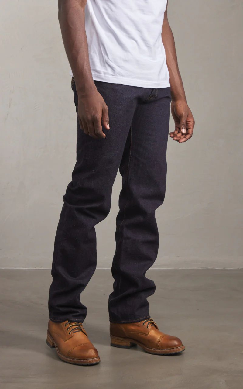 The Flat Head FN-3009 Regular Tapered Jeans Selvedge Indigo 14.5oz - Image 4