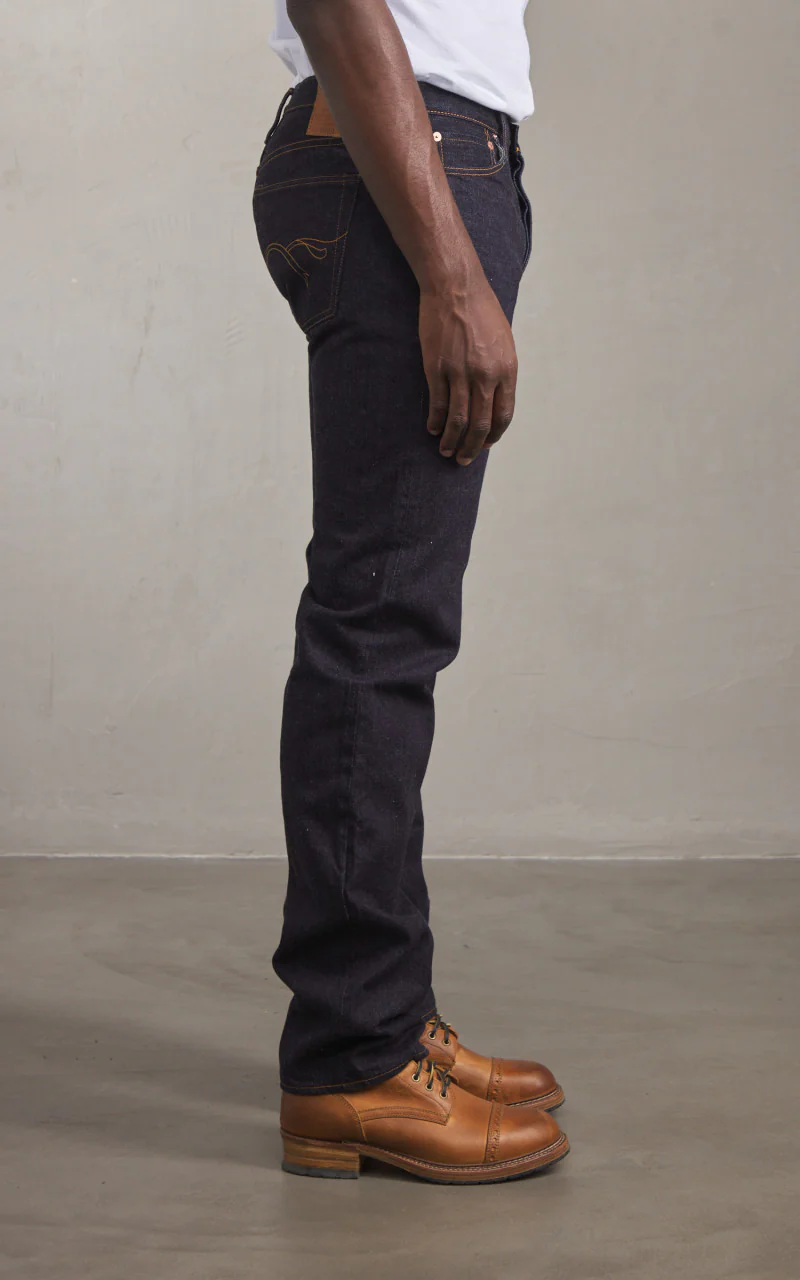 The Flat Head FN-3009 Regular Tapered Jeans Selvedge Indigo 14.5oz - Image 5